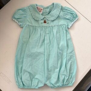 “The Smocking Place” Easter bunny bubble, size 18 mo